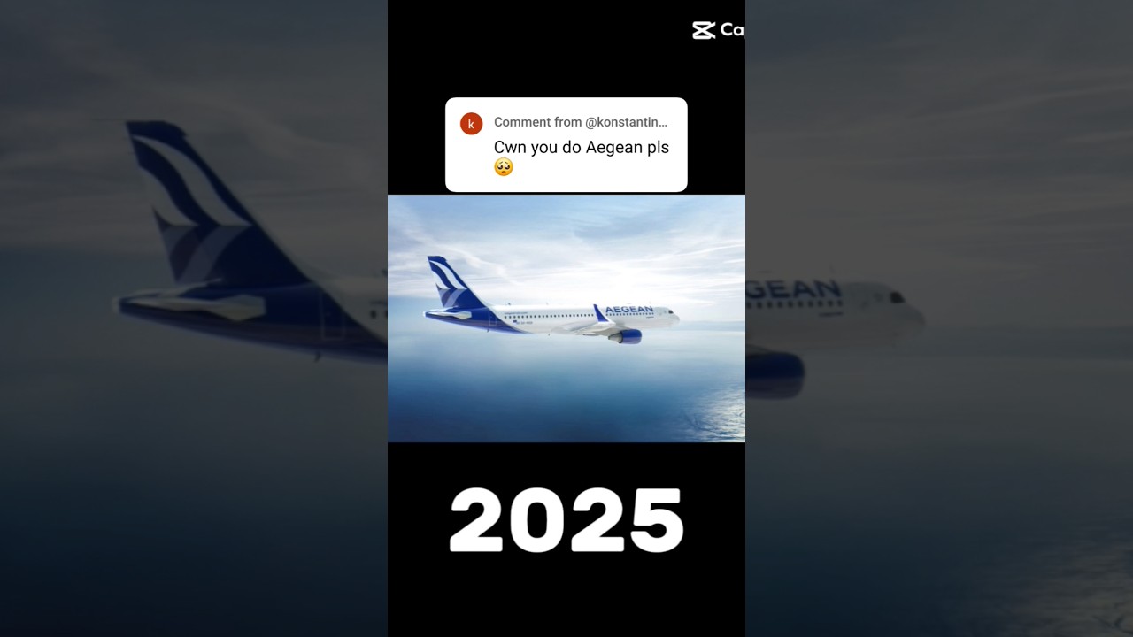 Evolution of Aegean Airlines 