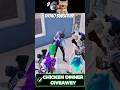 chicken dinner giveawey 😂|999iQ#pubgmobile #freefire #pubgm #battleroyalegame #gaming #funny #bgmi
