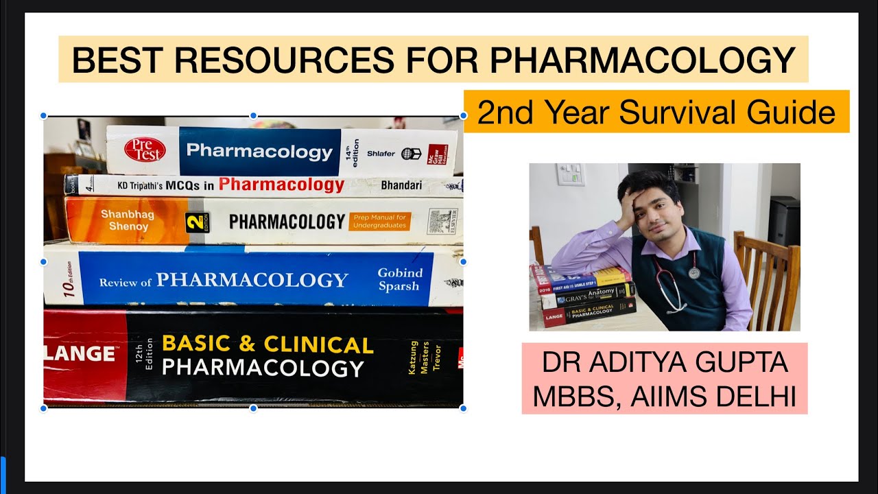 Best Resources for Pharmacology 2nd year survival guide. YouTube