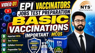 Basic Vaccination Mcqs | Epi Vaccinators Past Papers 2023 | Mahdi's Academy