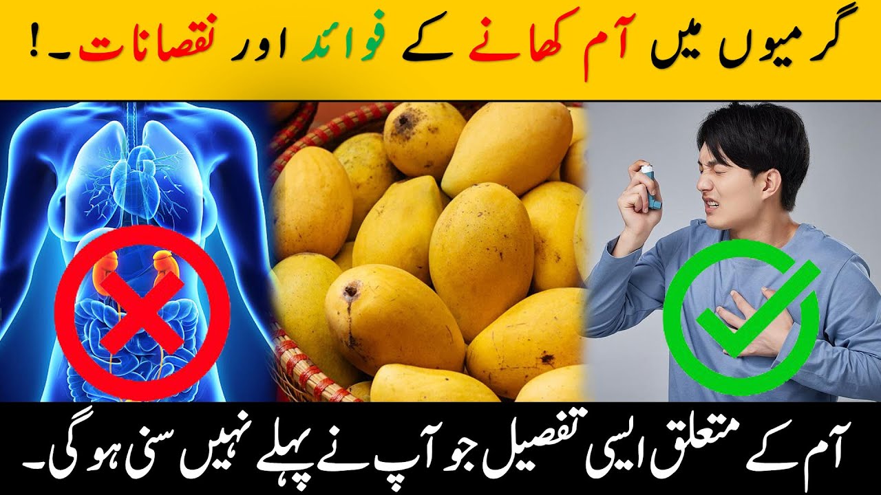 Aam khane ke fayde aur nuksan Health Benefits Of Mangoes In Hindi