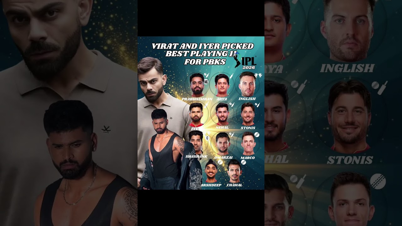 Pbks Playing 11 Ipl 2026👑