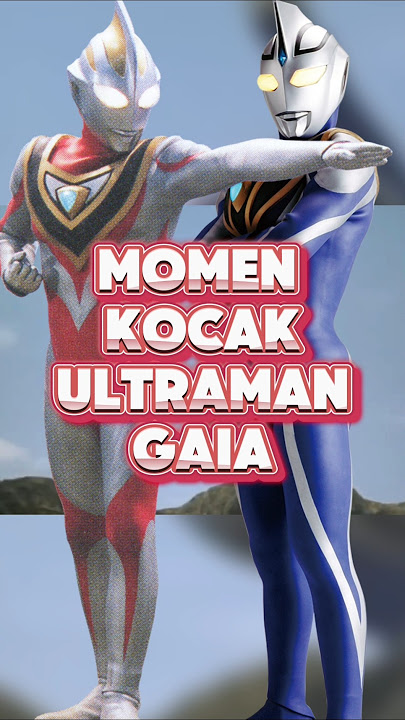 Momen Kocak Ultraman Gaia #ultraman #shorts