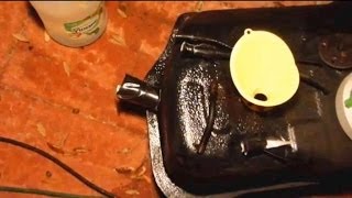 Suzuki Samurai Gas Tank Clean out & coating & other 1 of 2