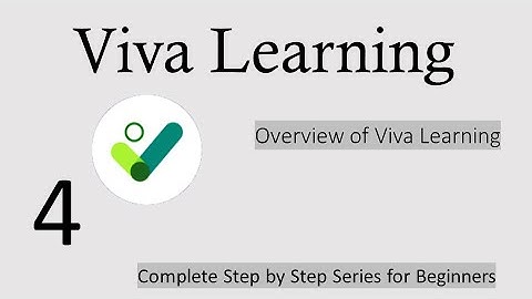 Overview of Microsoft Viva Learning