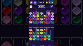 Ball Sort Master Game Level - 122 Without Boosters | Puzzle Games #entertainment #puzzle #games