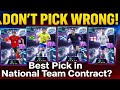 ⚠️ DON’T PICK THE WRONG PLAYER! eFootball National Team Contract ml 🔥