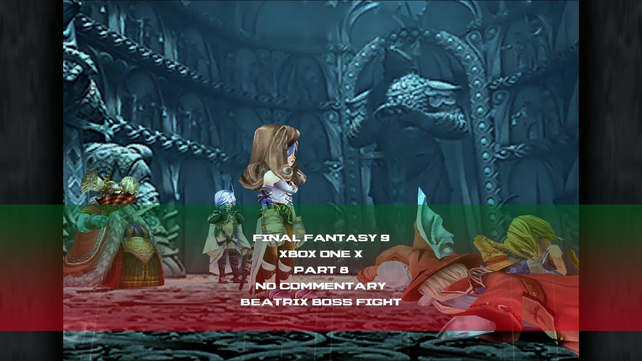 Final Fantasy 9 HD Part 8 Xbox One X Beatrix Boss Fight