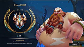 CHALLENGER GRAGAS HYBRID BUILD! | AP TANKY SUPPORT JUNGLE BUILD - Wildrift
