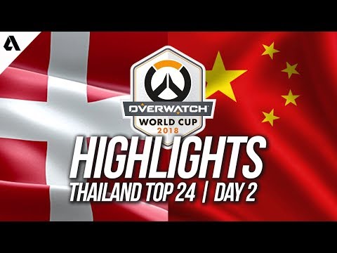 China vs Denmark | Overwatch World Cup 2018 Thailand Qualifier Day 2