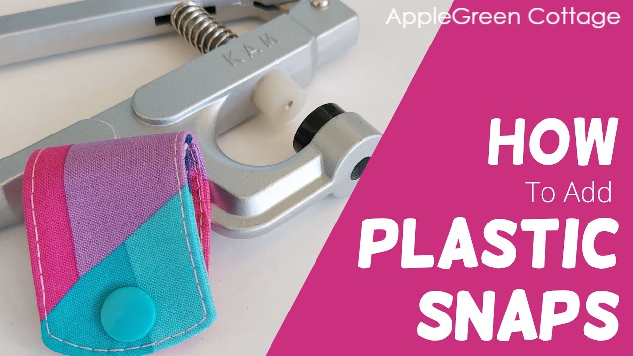 How To Install Plastic Snaps Using KAM Snap Pliers 