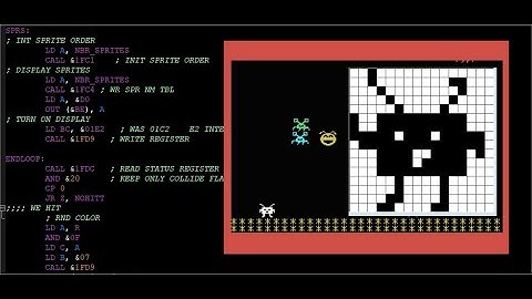 Sprites and Sound with Animation on ColecoVision