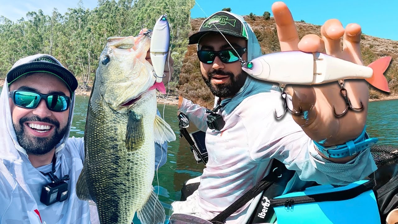 Los BLACK BASS no se RESISTEN a este SWIMBAIT 🤯😍