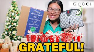 What I Got For Christmas!  Including From Me To Me! Feat Gucci + Thrifted Fashion Haul!