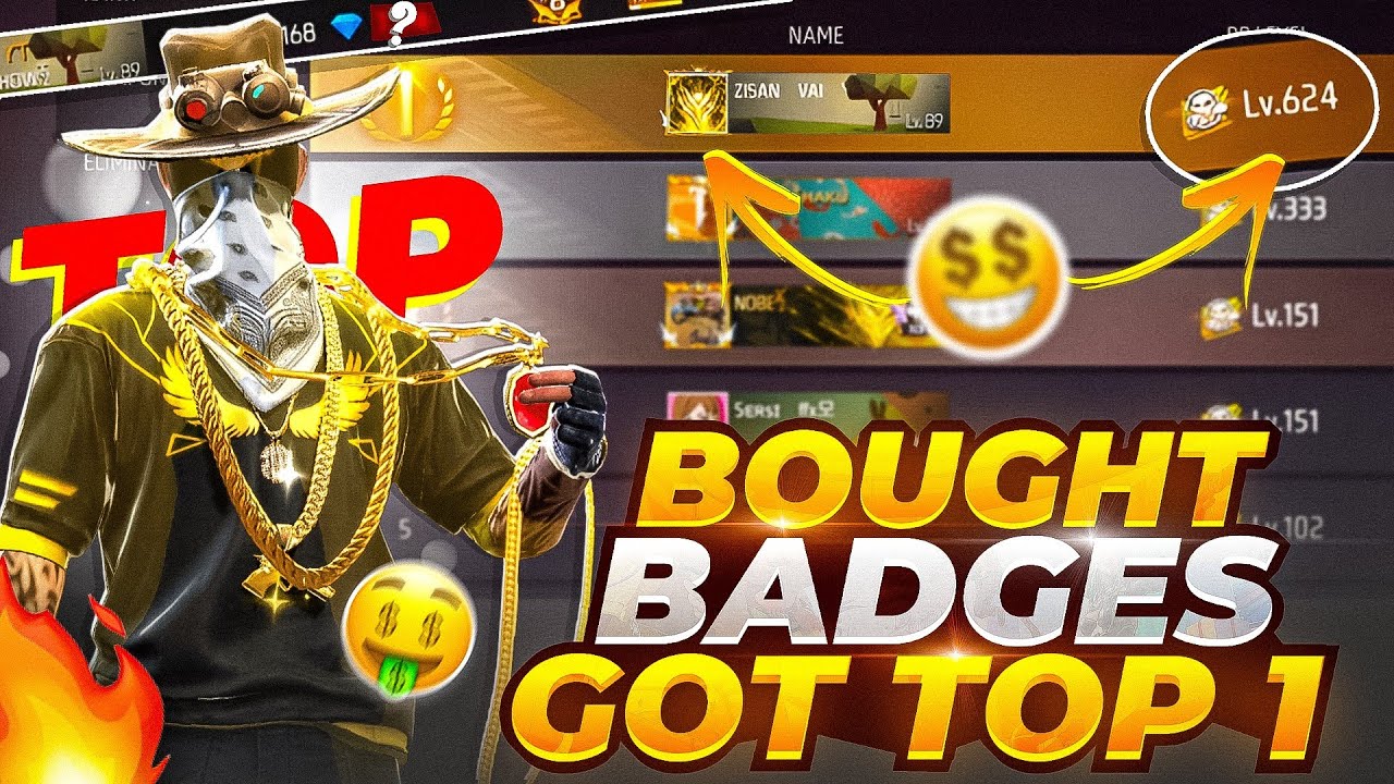 Booyah Pass এর ব্যাজ নিয়ে নিলাম || ZISAN VAI YT Booyah Pass Top 1