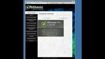 Rithmic Trader Pro download setup