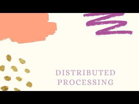 Data Engineering Terms - Distributed Processing