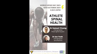 Oct 10 - World Spine Day Webinar Series: Athlete Spinal Health screenshot 5
