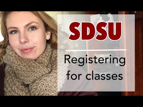 SDSU | Registering for classes