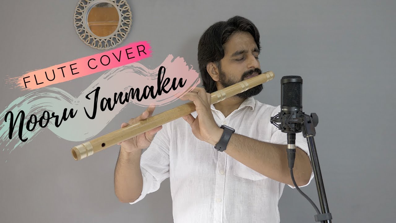 Nooru Janmaku  America America  The Ultimate Flute Version   Sriharsha Ramkumar