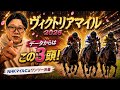 【ヴィクトリアマイル2026】《NHKマイルC馬連17倍的中！》このレース透けて見える！3頭しか見えん！！