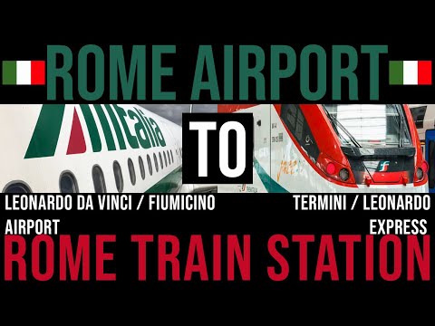 Video: Hvordan Man Kommer Fra Rom Lufthavn