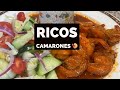 Como hacer unos ricos camarones 🦐 pa chuparte los dedos