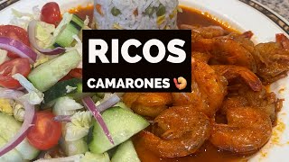 Como hacer unos ricos camarones 🦐 pa chuparte los dedos