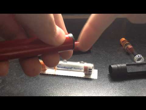 Changing An Insulin Cartridge - NovoPen Echo
