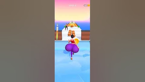 Twerk Race 3D Gameplay Walkthrough Level #5 #shorts