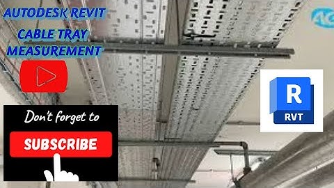 Revit Tutorial for Beginner I How to use Revit for Cable Tray Measurement I Revit Tutorial I BIM