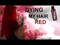 DYING MY HAIR RED | Hope Marie