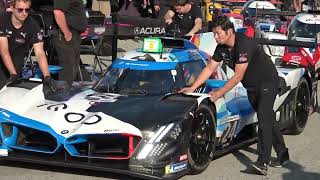 BMW LMDh GTP Start Up and On Track Testing at Daytona
