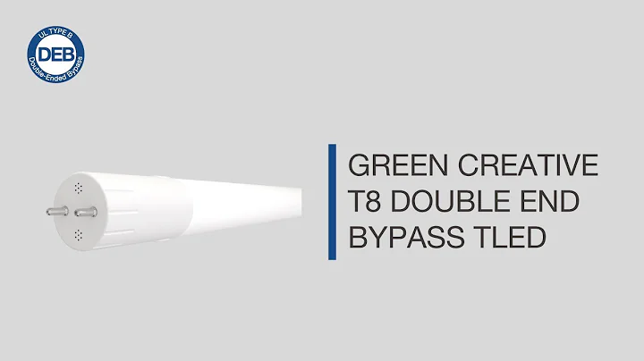 GREEN CREATIVE T8 DOUBLE END BYPASS TLED