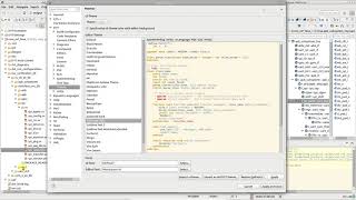 How to Change the Color Theme and Fonts in the DVT Eclipse IDE