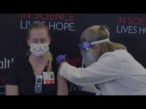 First COVID 19 Vaccine Administered at UC Health