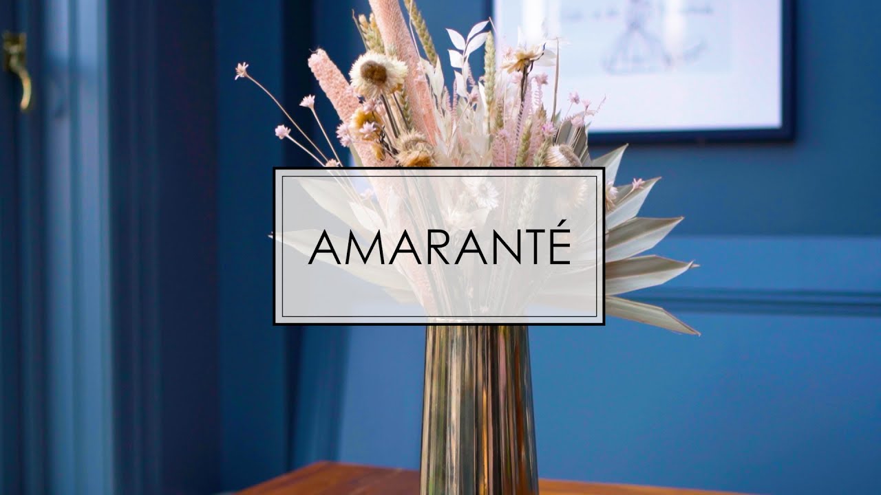 Pink Dried flowers, Bespoke Bouquets  From Concept to Creation | Episode 2 - Pinks | Amarante London