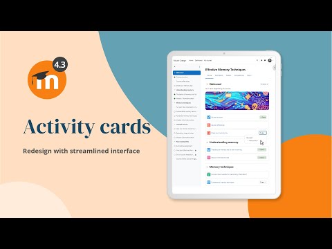Activity cards redesign