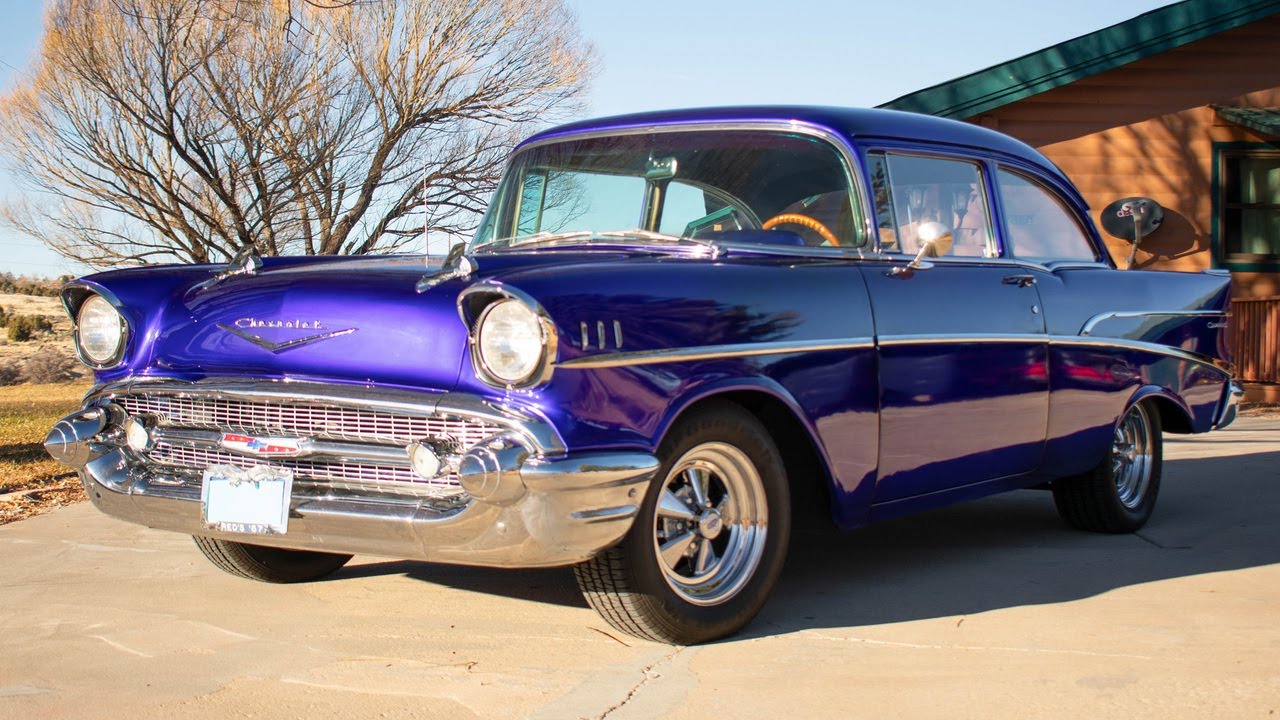 1957 Chevrolet Bel Air 2-Door Sedan 350ci V8 Walk-around Video