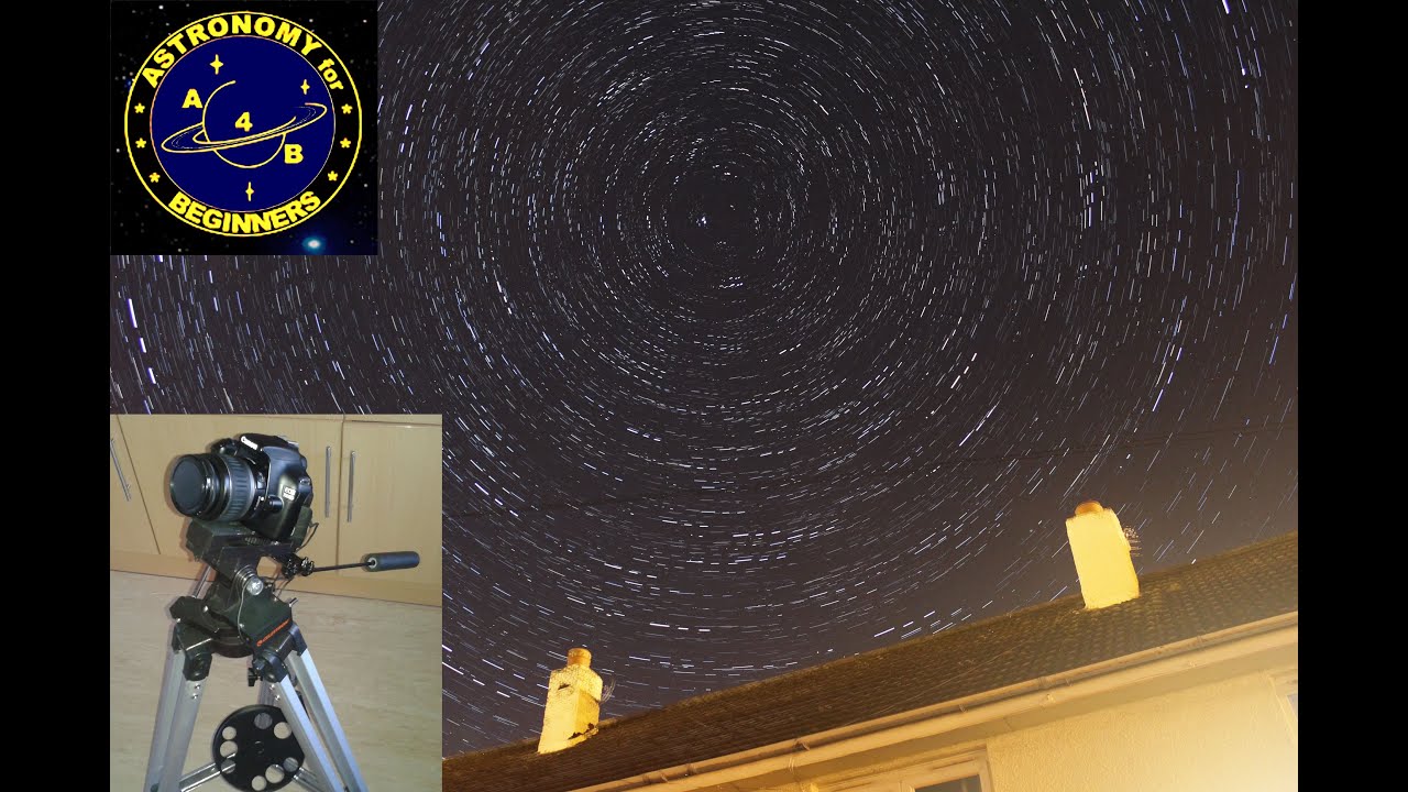 How to take Star trail pictures using a DSLR camera. YouTube