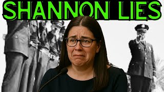 Sick and tired of swallowing Shannon Walkers Lies