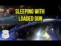 Drunk Woman Found Asleep With a Gun Behind the Wheel