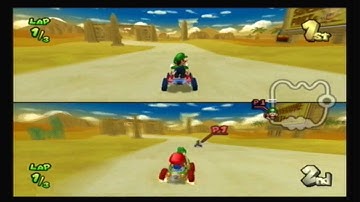 Mario Kart Double Dash Versus Race 2 Dry Dry Desert