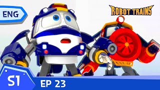 Robot Trains | #23 | Kay and Duke | Full Episode | ENG | for kids | Robot trains official