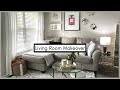 EASY LIVING ROOM MAKEOVER - PART 1 | Modern Glam Living Room | Living Room Style Ideas - 2020