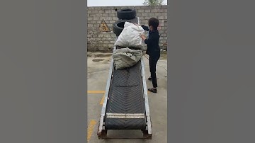 Folding belt conveyor. Delivery of fertilizers. feed, cement. Say goodbye to labor with ease.