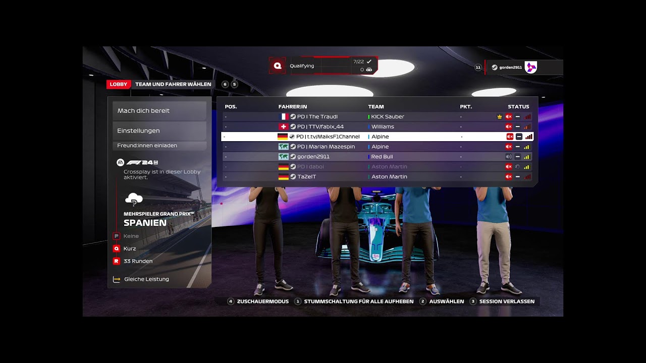 PDucks CL Spanien Testrennen