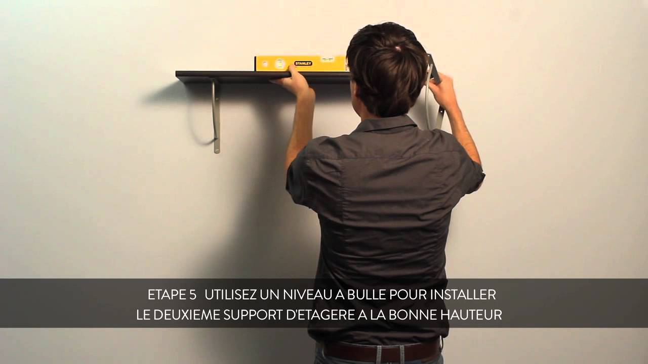 INSTRUCTION monter des supports de planche Duraline sur un mur