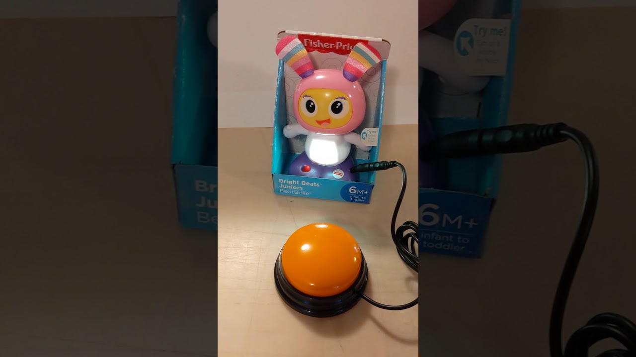 The Fisher Price BeatBelle toy Adapted for use with remote switch