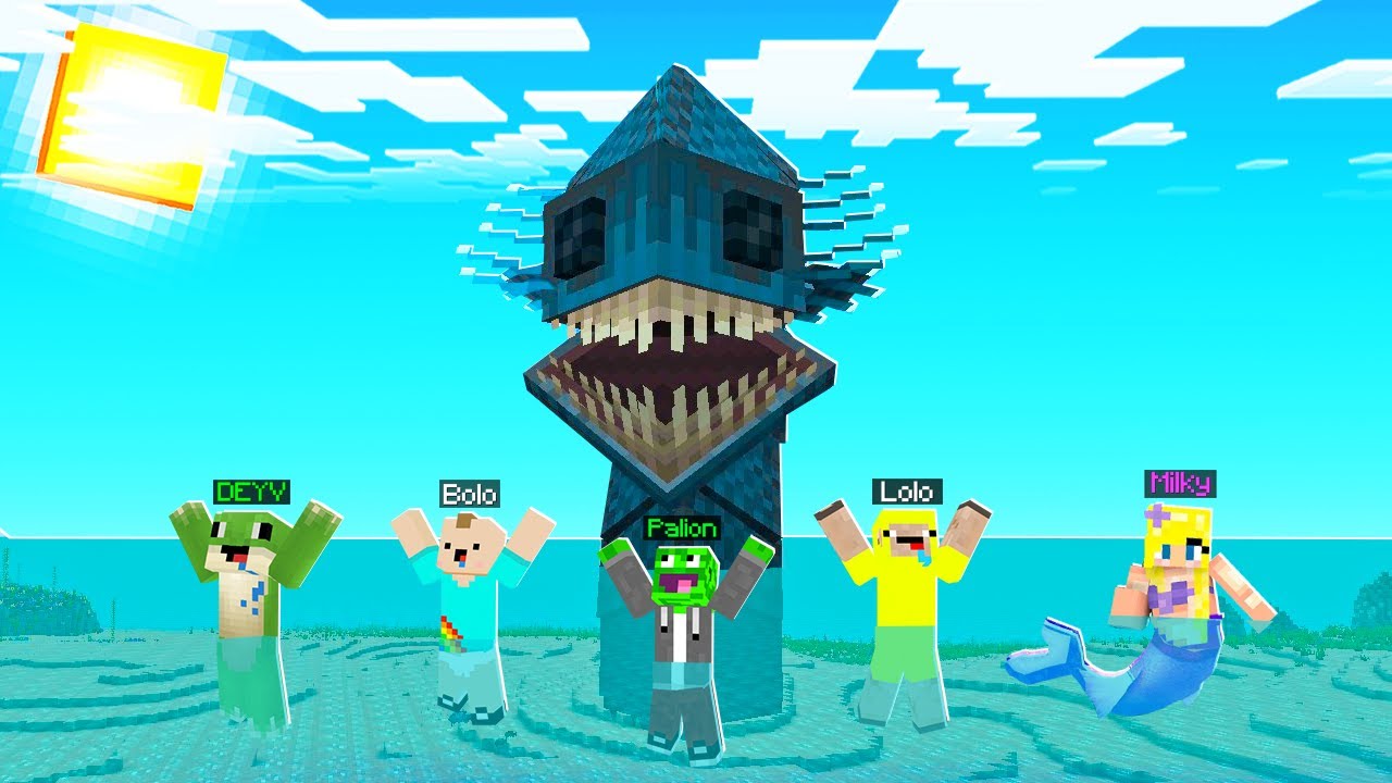 CAŁA PRZYGODA ze STRASZNYM POTWOREM w JEDNYM FILMIE... 😱